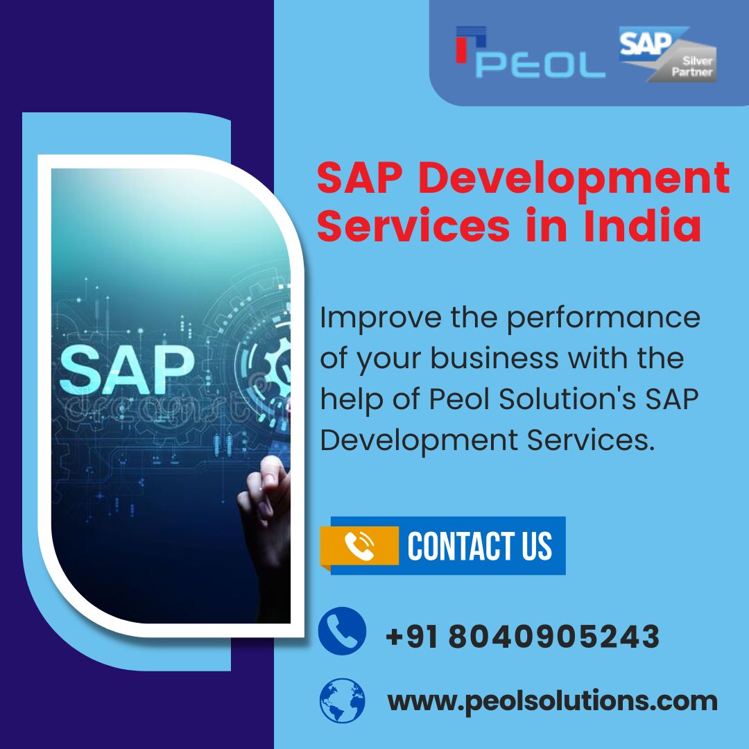  SAP Development Services in Bangalore KA India