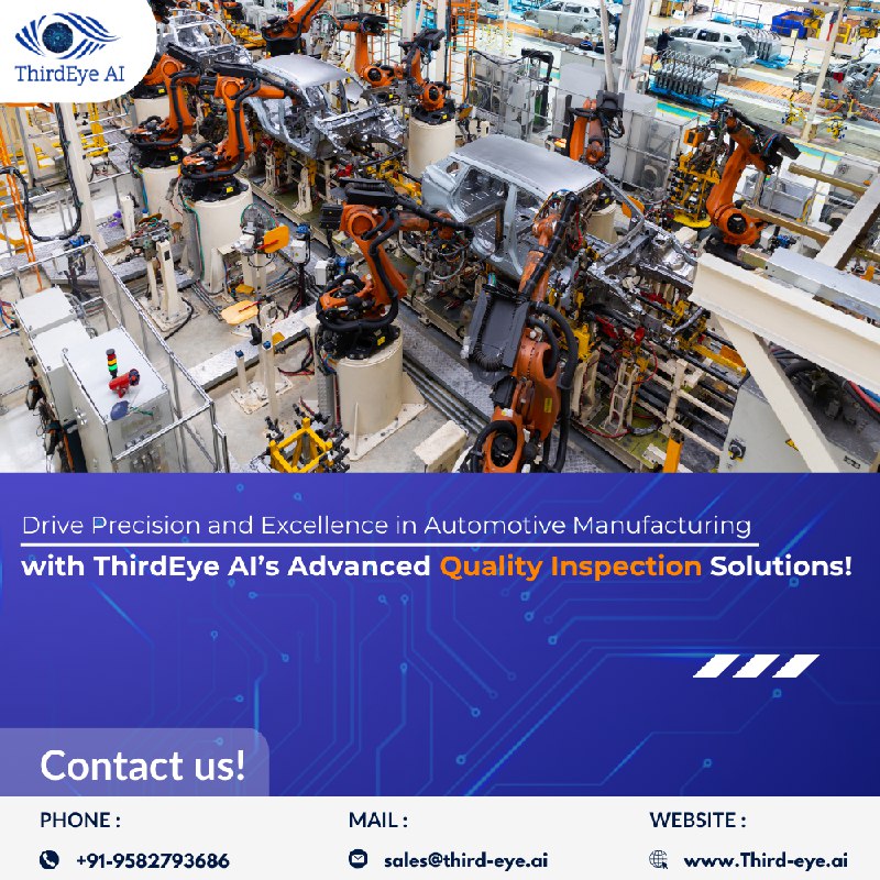  Drive Precision and Excellence in Automotive Manufacturing with ThirdEye AI’s Advanced Quality Inspection Solutions