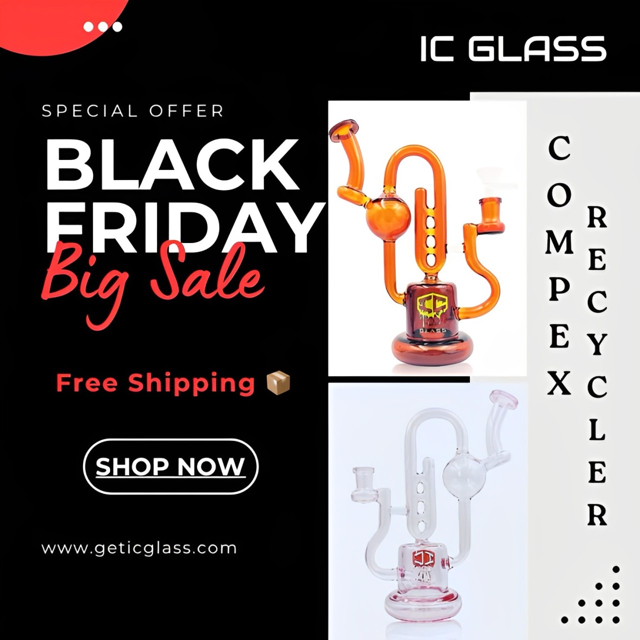  IC Glass - Complex Recycler 7.7 Inch: Innovation in Every Hit