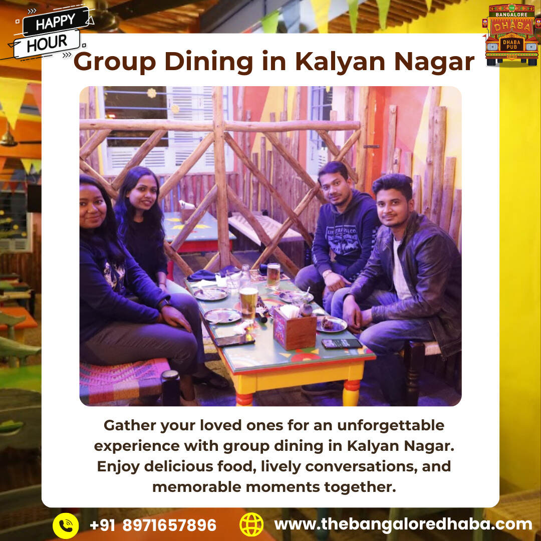  Group Dining in Kalyan Nagar