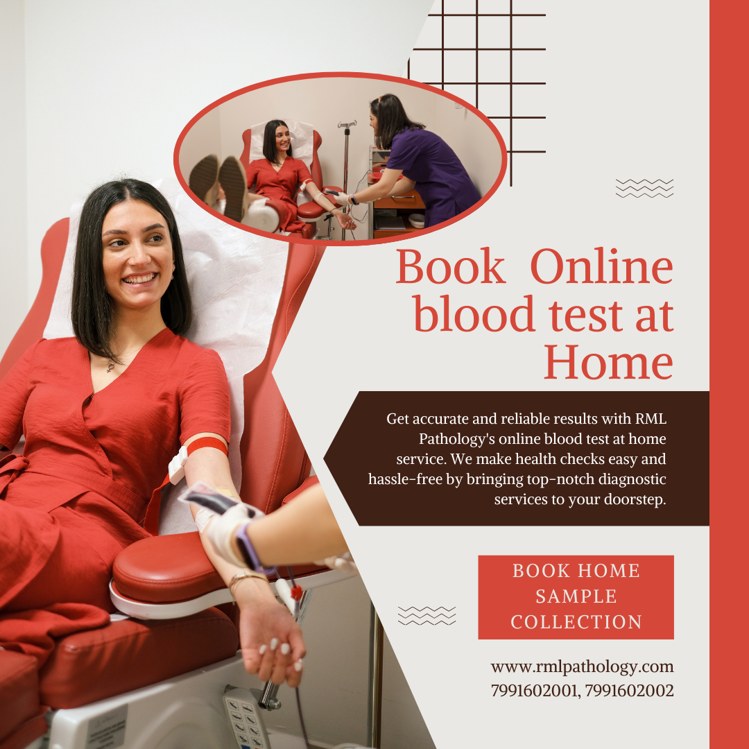  Book online blood test at home