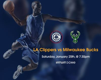  LA Clippers vs Milwaukee Bucks Tickets Intuit Dome