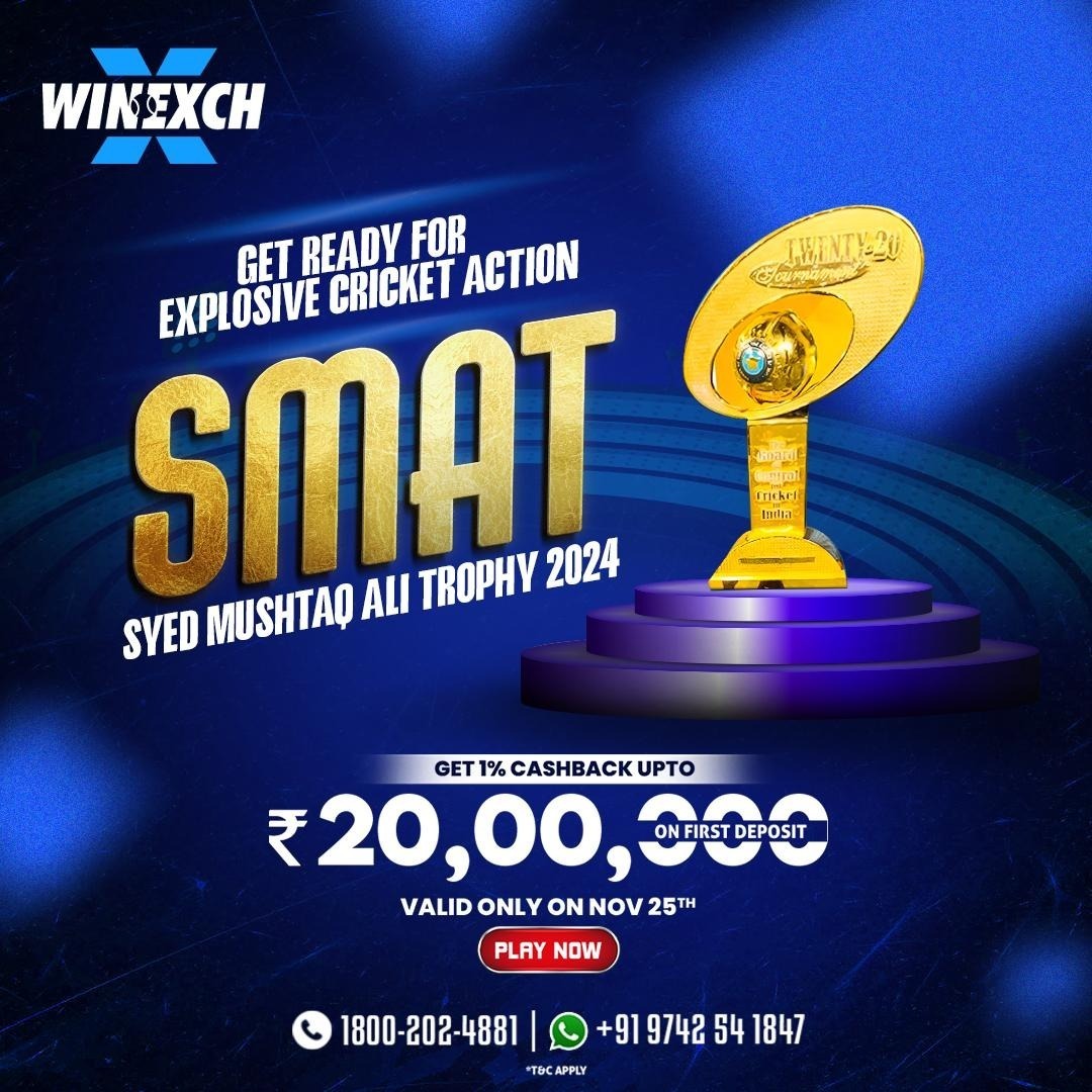  Get Ready for SMAT 2024 with Winexch – Your Cricket Match Prediction Partner