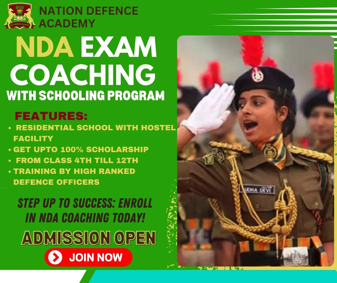  Nation Defence Academy- NDA Coaching in Delhi