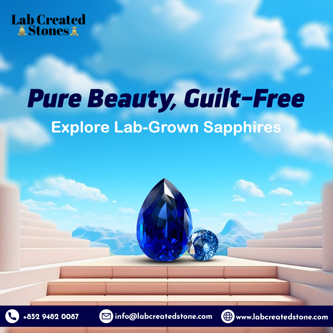  Affordable Lab Grown Sapphire Gemstones – Order Online Now