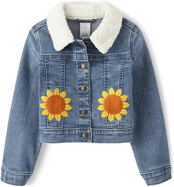  Gymboree Girls' and Toddler Embroidered Denim Jackets