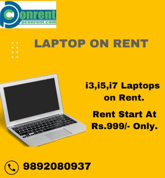  i3,i5,i7 Laptops On Rent In Mumbai Starts At Rs.999/- Only