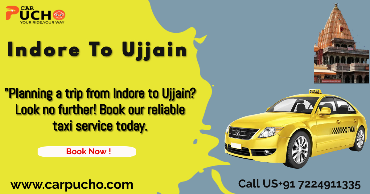  Indore To Ujjain Taxi Services