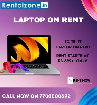  i3,i5,i7 Laptop On Rent Starts At Rs.899/- Only In Mumbai