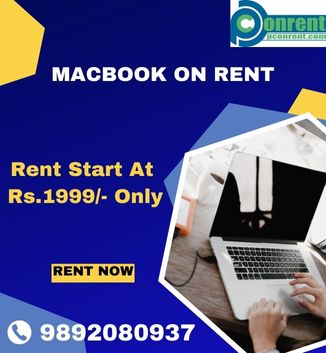  Macboook Pro On Rent Starts At Rs.1999/- Only In Mumbai