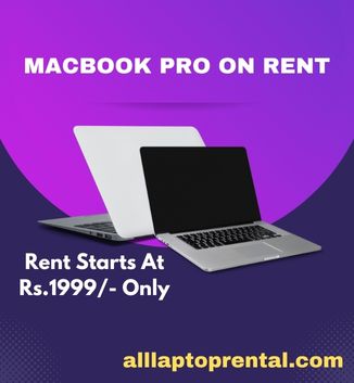  Macbook Pro On Rent Starts At Rs.1999/- Only In Mumbai