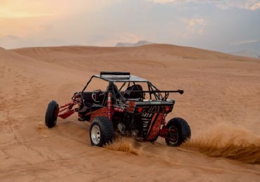  Camel ride and dune buggy adventure with dinner