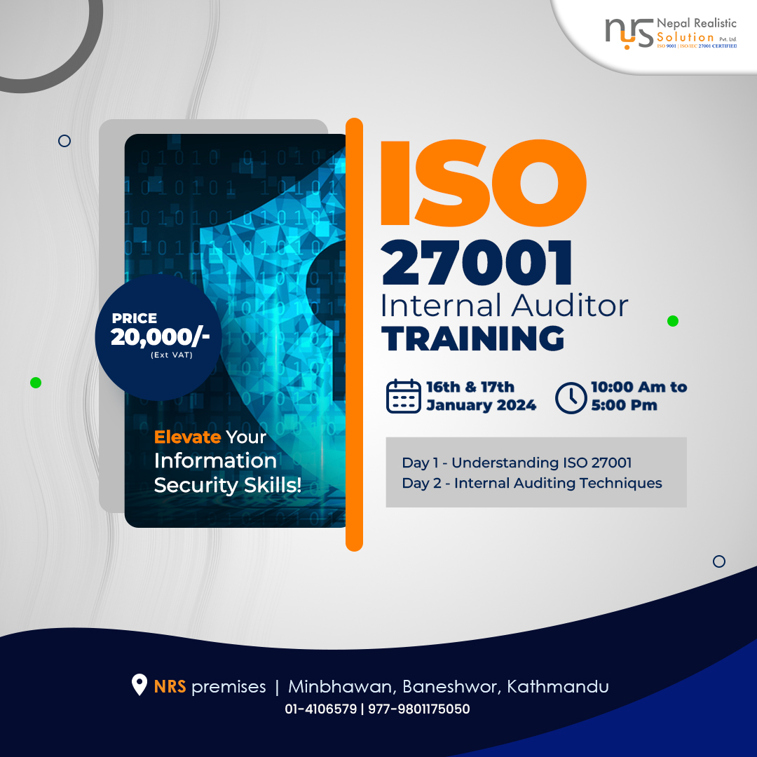  ISO 27001 Internal Auditing Training