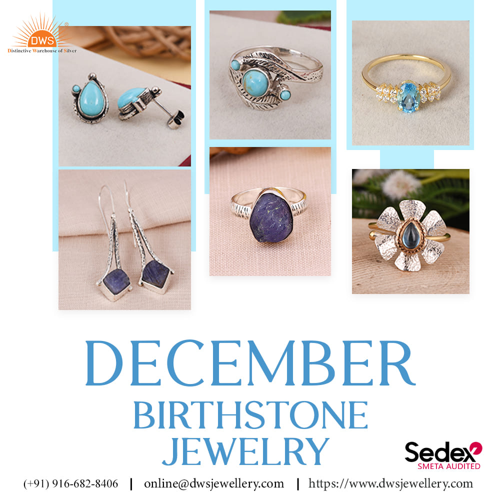  Get Stunning December Birthstone Jewelry at Unbeatable Wholesale Prices - Visit DWS Jewellery Now!