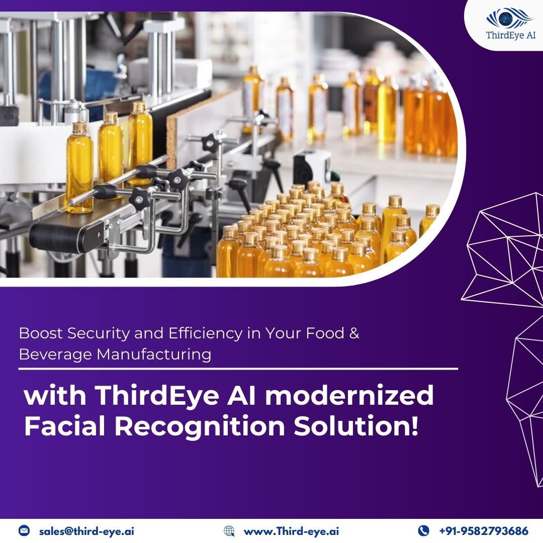  Boost Security and Efficiency in Your Food & Beverage Manufacturing with Facial Recognition!