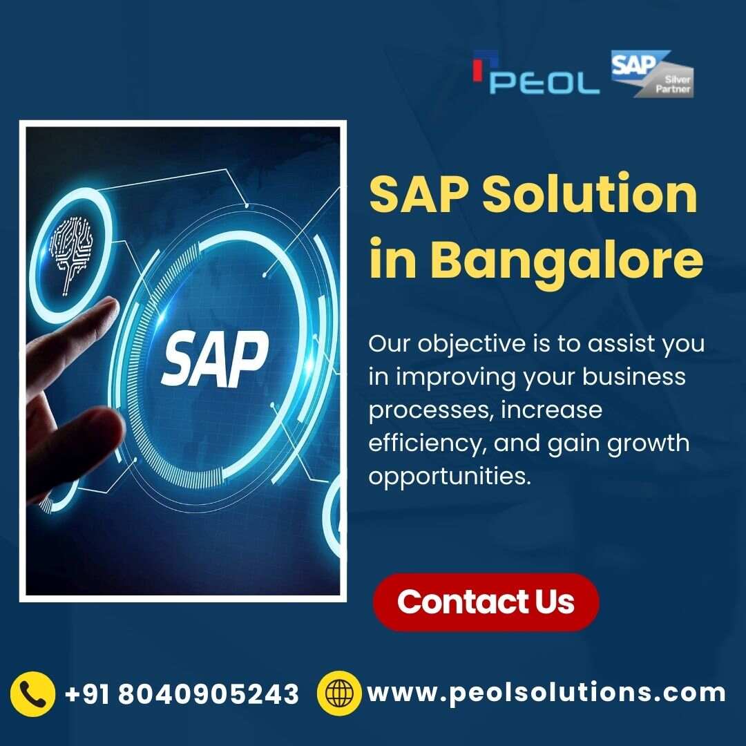  SAP Solution in Bangalore