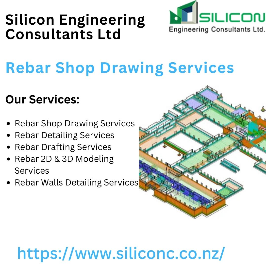  HIgh-quality Rebar Shop drawing services in Christchurch, New Zealand.