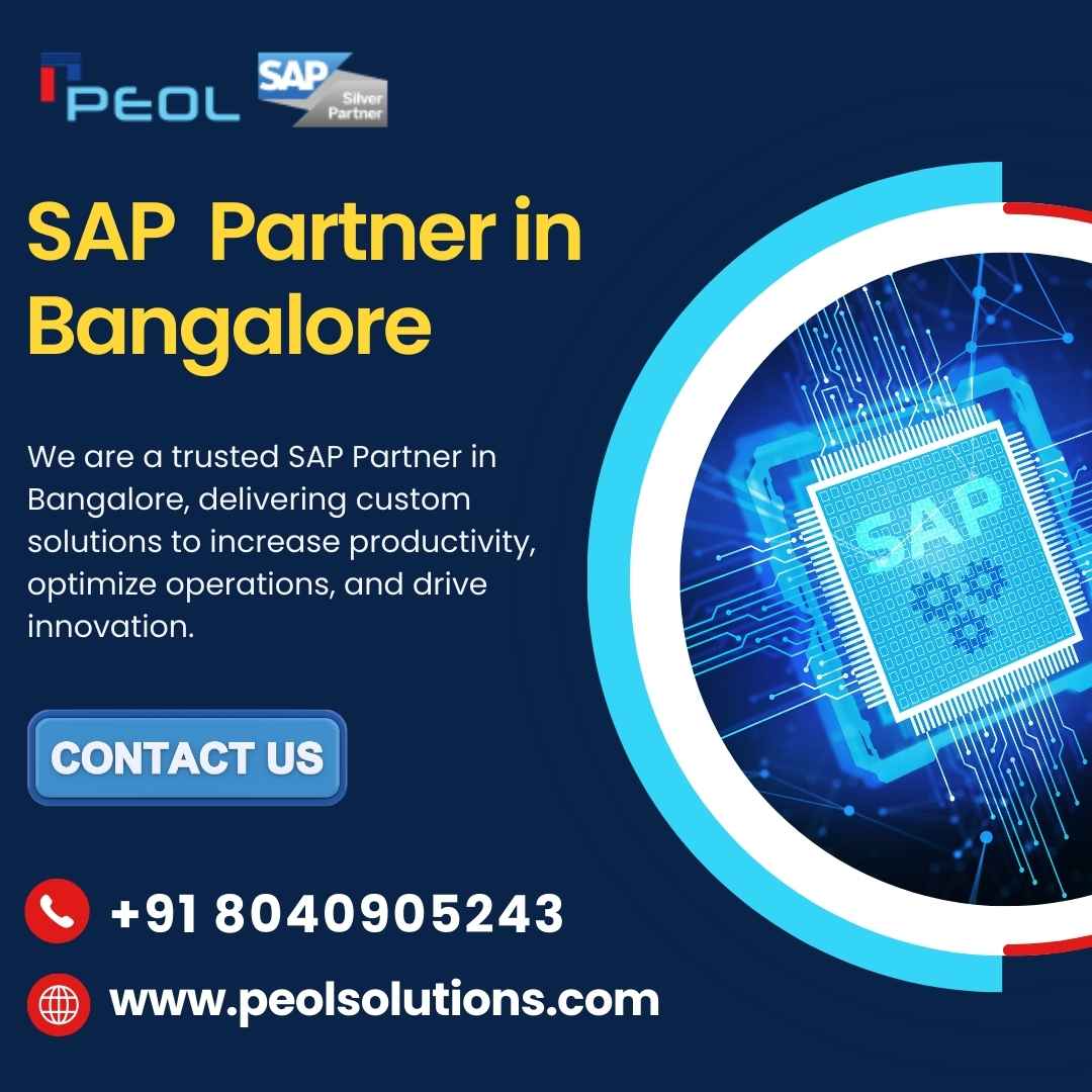  SAP  Partner in Bangalore | PEOL