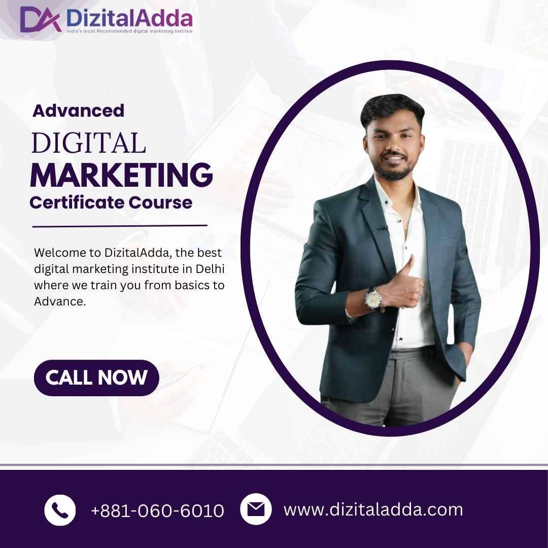  Advanced Digital Marketing Certification Course - Enroll Today!