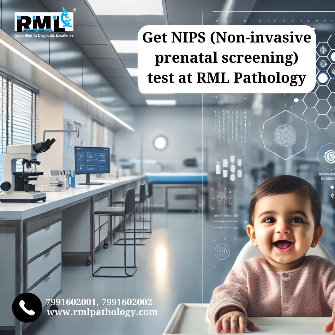  Get NIPS (Non-invasive prenatal screening) test in Lucknow