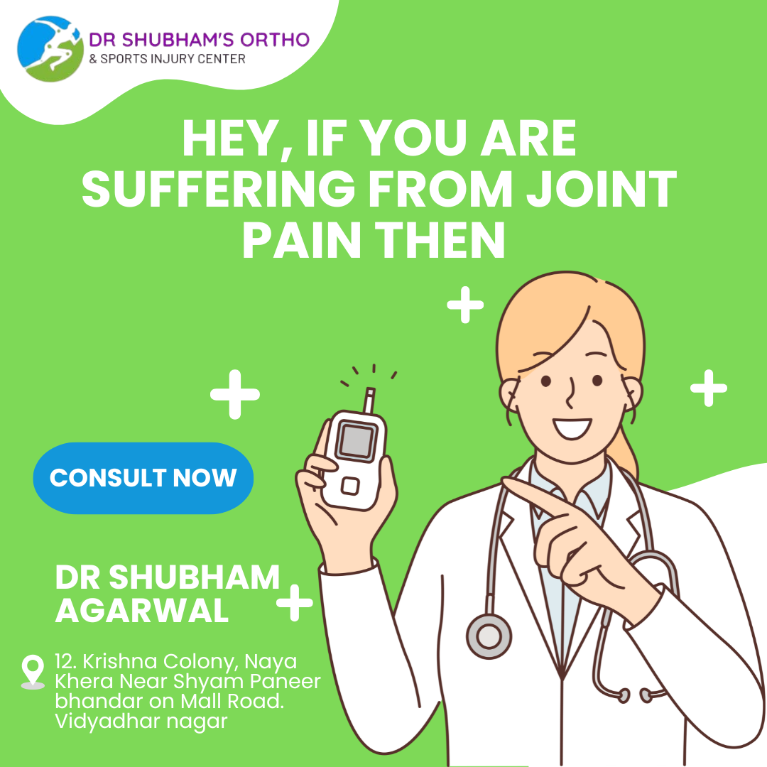  Dr. Shubham Agarwal – Best Orthopaedic Surgeon in Jaipur | Dr. Shubham Ortho & Sports Injury Centre