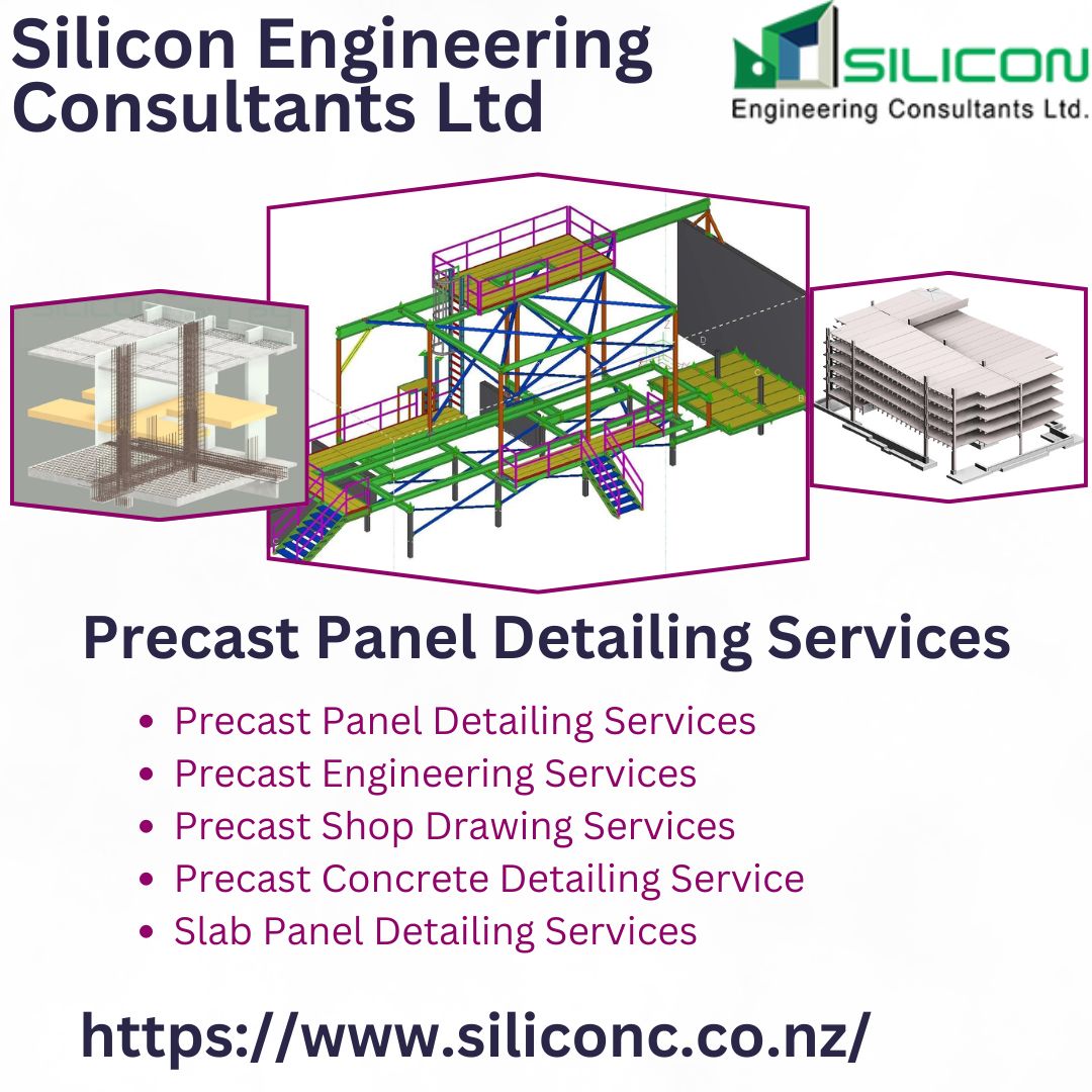  Reliable Precast Panel Detailing Services in Christchurch, New Zealand.