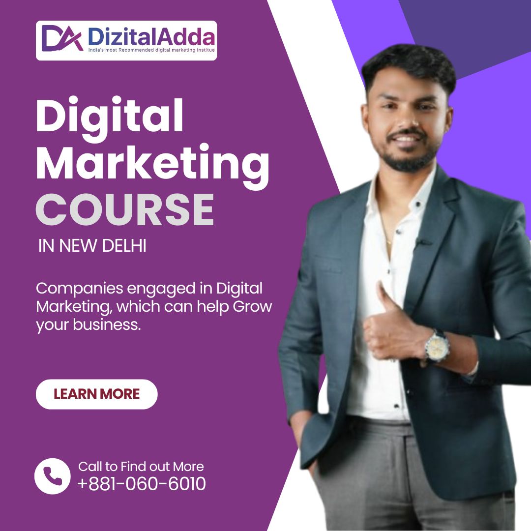  Digital Marketing Course in New Delhi – Learn & Succeed Today