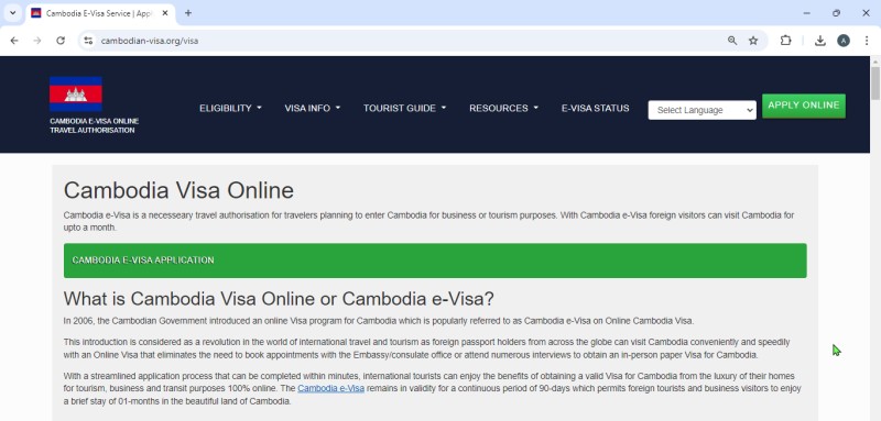  FOR LITHUANIAN AND EUROPEAN CITIZENS - CAMBODIA Easy and Simple Cambodian Visa