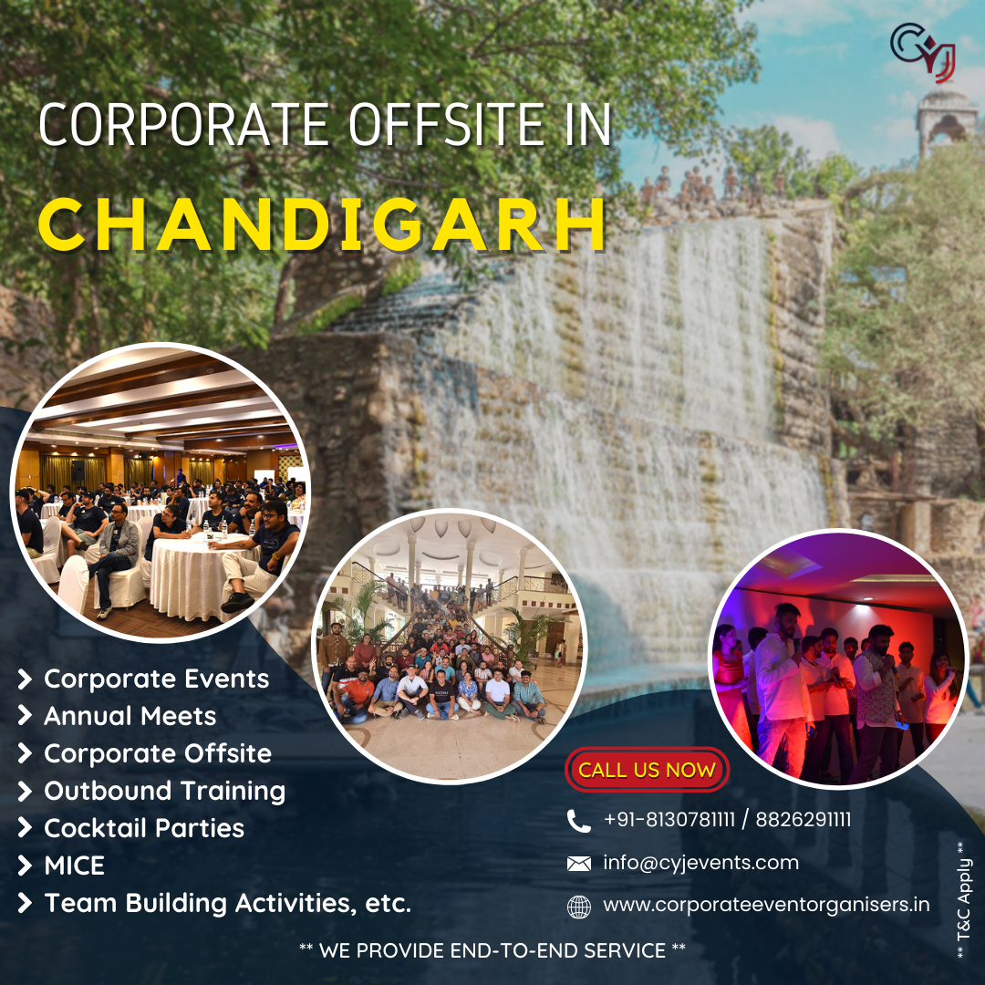  Corporate Offsite Venues in Chandigarh | Offsite MICE Options in Chandigarh