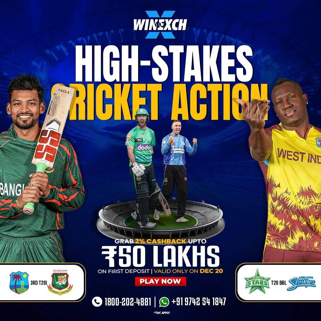  High-Stakes Cricket Match Prediction with Winexch