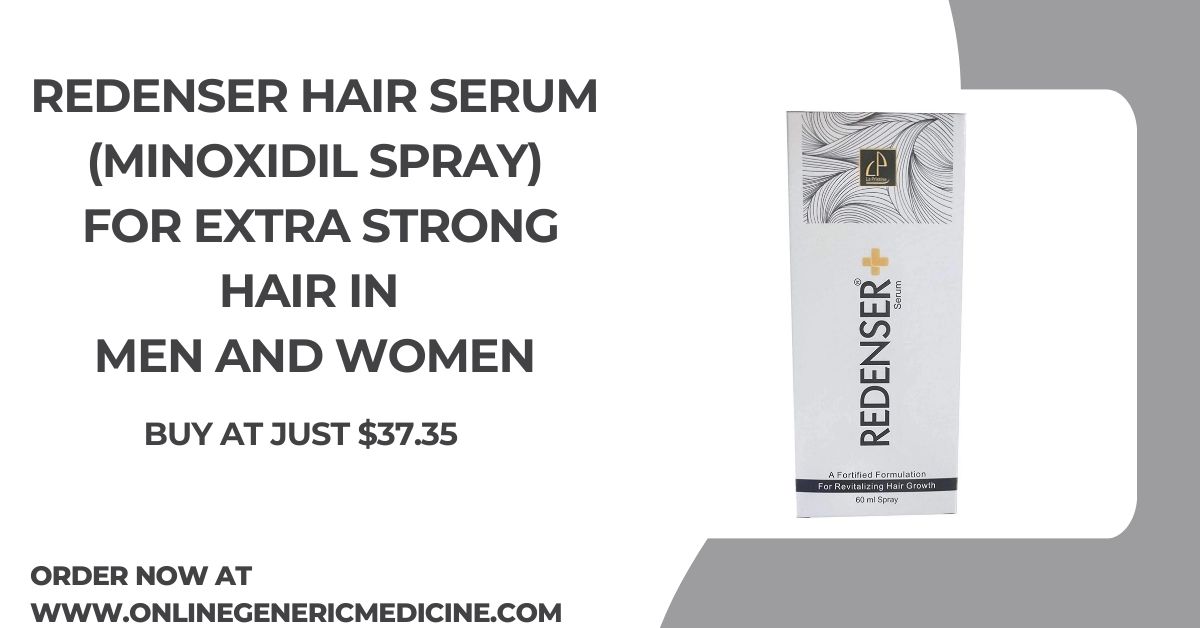  Buy Redenser Hair Serum for extra strong hair in men and women. Order now! at Onlinegenericmedicine.