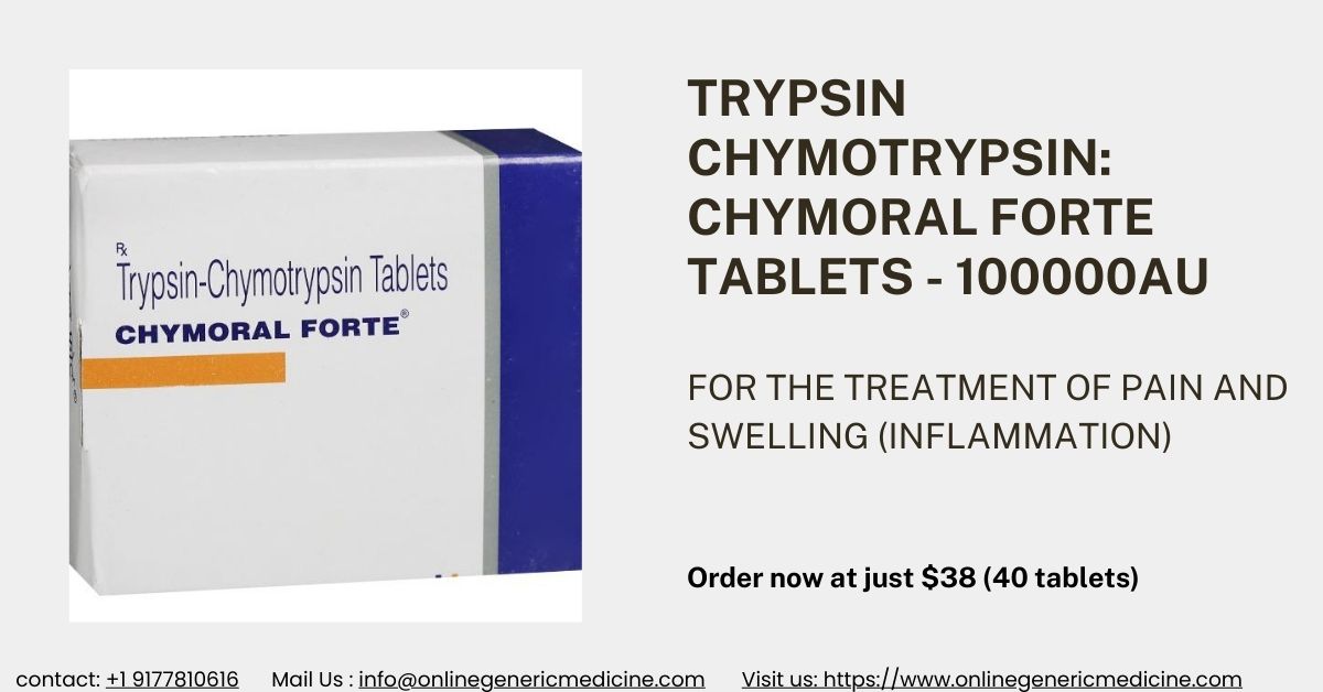  Trypsin Chymotrypsin For Inflammation | Order at Onlinegenericmedicine.