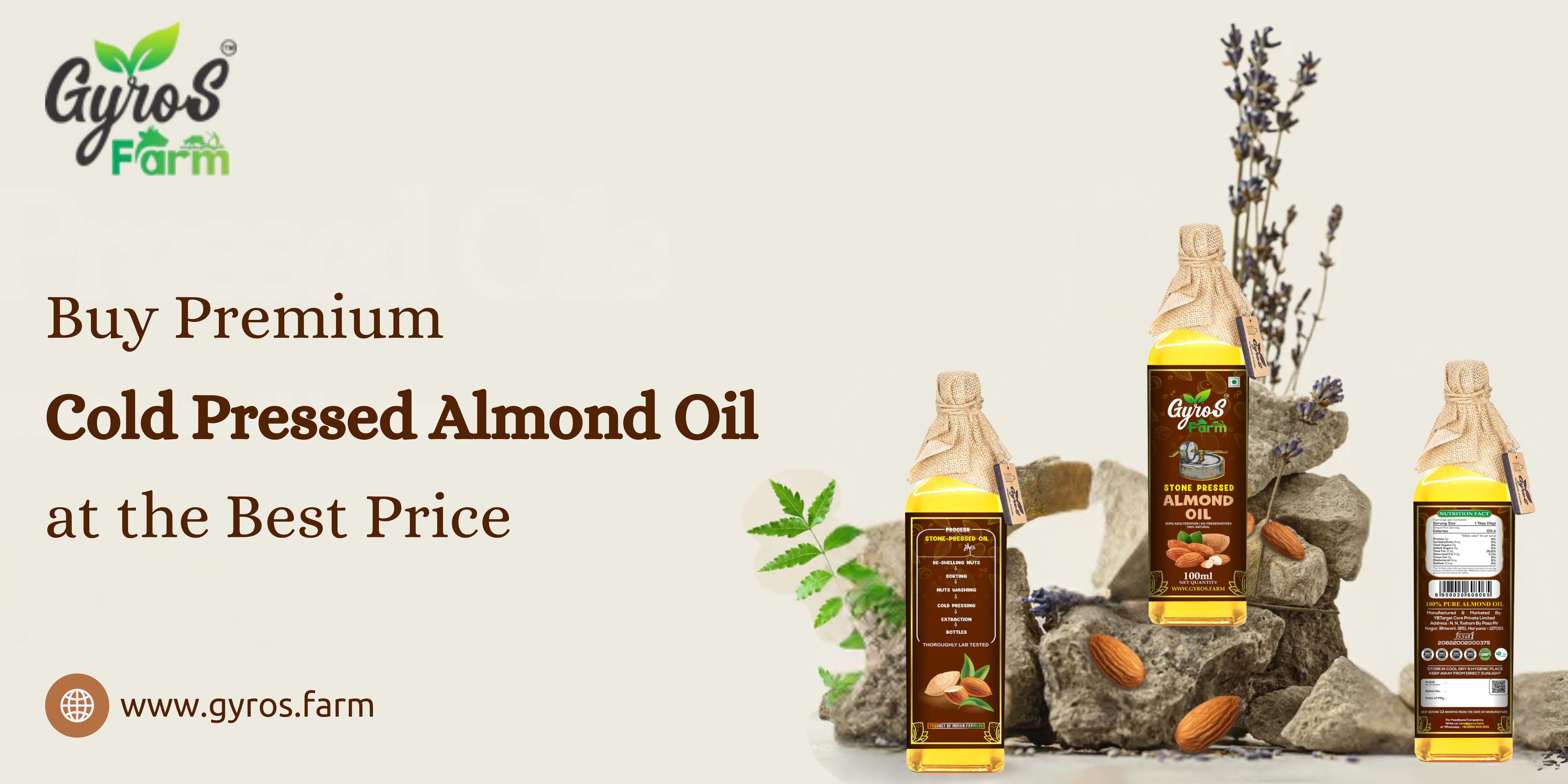  Buy Premium Cold Pressed Almond Oil at the Best Price