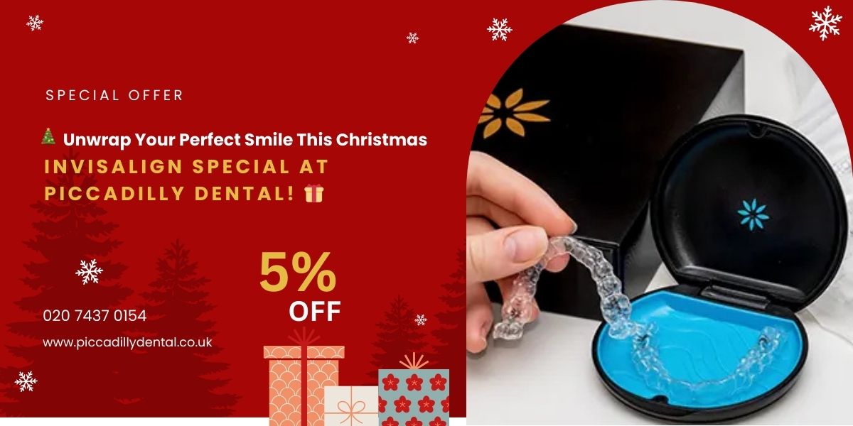  Unwrap Your Perfect Smile This Christmas: Invisalign Special at Piccadilly Dental!