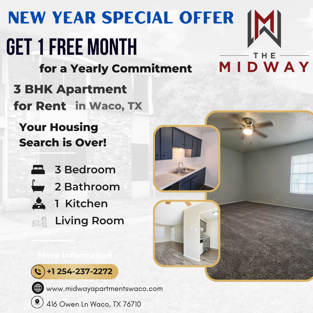  3-Bedroom Apartments for Rent in Waco, TX