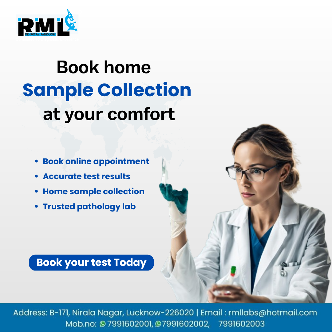  Get online appointment at RML pathology