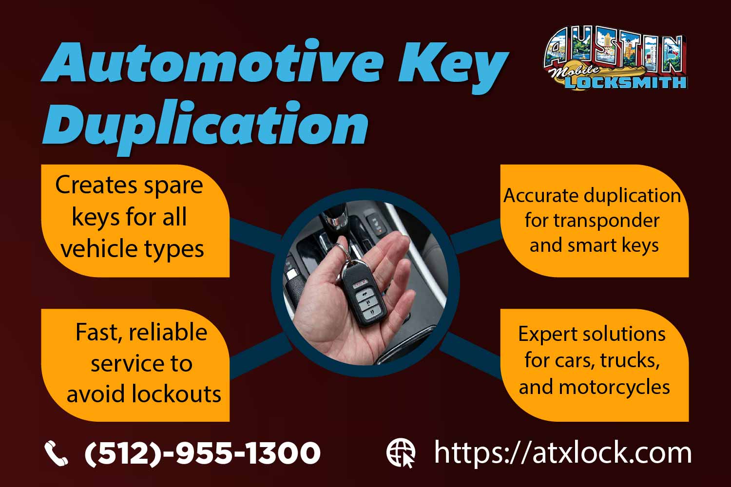  Austin Mobile Locksmith Key Duplication and Rekeying Services in TX