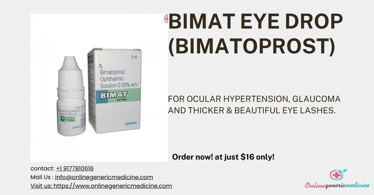  Bimat Eye & Lash serum (Bimatoprost) | Available now! at $16 | Onlinegenericmedicine