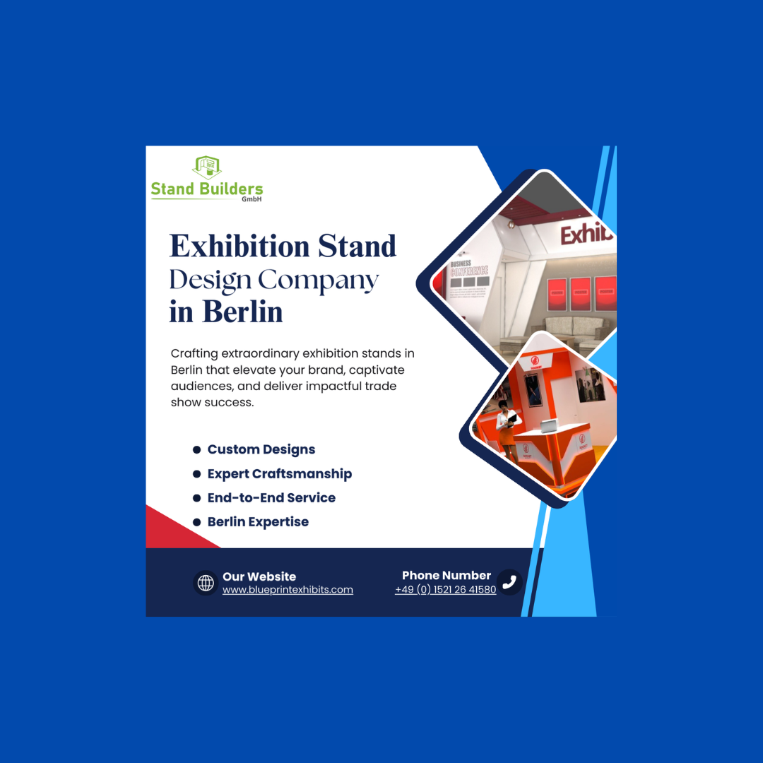  Top Exhibition Stand Design Company in Berlin - Stand Builders GmbH